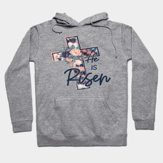 He Is Risen Hoodie by Pretty Phoxie LLC